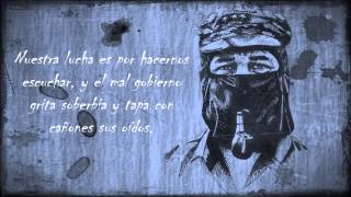 Manu Chao Manifiesto Zapatista 20 Años de Zapatismo [upl. by Ennagem864]