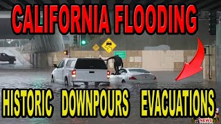 California continuous rain the past 24 hours FallbrookHoustonNews [upl. by Ramonda]