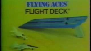 Mattel Flying Aces Toy TV commercial 1975 [upl. by Oirromed]