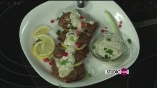 Studio 10seafood cakes with remoulade sauce from felixs fish camp [upl. by Damiano]