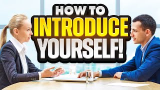 HOW TO INTRODUCE YOURSELF IN AN INTERVIEW Job Interview Questions amp Answers INTERVIEW TIPS [upl. by Eissac]