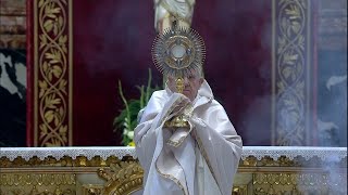 Holy Mass with Pope Francis for the Solemnity of Corpus Christi 14 June 2020 HD [upl. by Lihp]