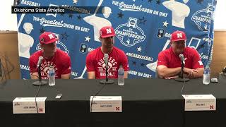 Nebraska baseball full press conference on May 30 2024 [upl. by Ummersen]