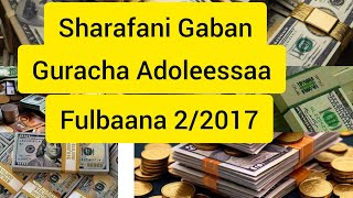 Sharafani Gaban guracha Ethiopian afaanoromoo ethiopian money ጥቁር ገበያ ምንዛሪና የባንኪ ዛሬ [upl. by Burford]