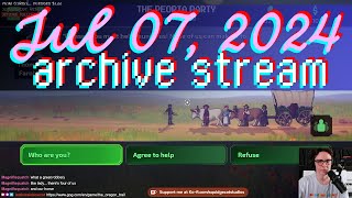 MultiGame Archive Stream Cthulhu Saves Christmas Oregon Trail  WE MUST SAVE CHRIMMUS [upl. by Apeed]