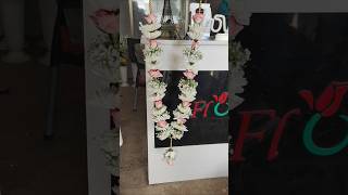 Bridal Dulha Fresh Flowers Maala 💐 basket basket rose diy diycrafts bridal flowersshorts [upl. by Ilellan698]