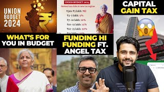 Budget 2024 Explained Income Tax Byjus Neuralink Swiggy Nykaa Google Stock Market B News [upl. by Farand670]