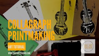 How to Do Collagraph Printmaking [upl. by Neomah]