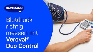 Blutdruck richtig messen Veroval® Duo Control [upl. by Yrot]