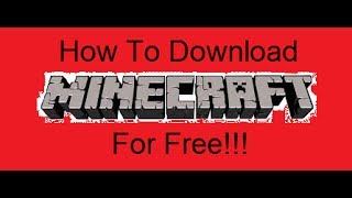 How To Download Minecraft For Free all versions Easy [upl. by Libb732]