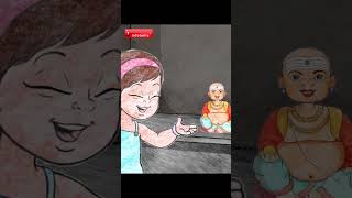 தஞ்சாவூரு பொம்மை  Toy Song  Tamil Rhymes for Kids  Infobells tamilrhymes tamilcartoons [upl. by Prudy]