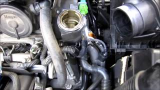 How to Replace Volkswagen Beetle Coolant Temp Sensor P3081 [upl. by Yemorej]