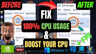 How to Fix 100 CPUDISK Usage in Windows 1110 [upl. by Halda191]