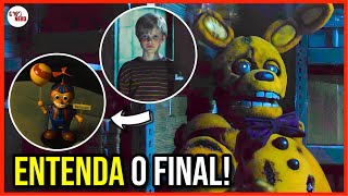 FIVE NIGHTS AT FREDDY´S FILME FINAL EXPLICADO  PÓSCRÉDITOS  WILLIAM AFTON E O SPRINGTRAP [upl. by Okechuku]