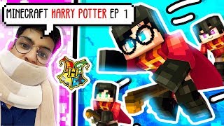 MINECRAFT HARRY POTTER 🔮🎩 ✨ WORLD SURVIVAL LETS PLAY EP 1 [upl. by Leummas]