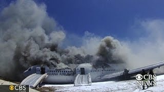 Asiana crash video obtained by CBS News [upl. by Antonetta468]