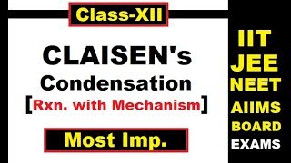 Most Imp quotClaisen Condensationquot Reaction with Mechanism  Organic Chemistry By Er Arvind Arora [upl. by Nylaras]