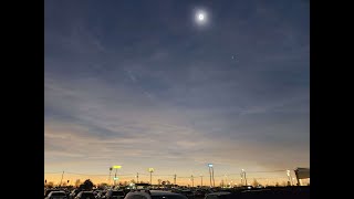 2024 Total Solar Eclipse from Wapakoneta OH [upl. by Wobniar]