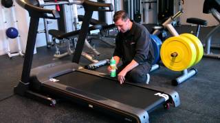 Treadmill Maintenance  How To Lubricate A Treadmill Belt [upl. by Hardner]