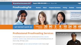 Proofreading Services and Ordering Process  ProofreadingPalcom [upl. by Adnuhser121]