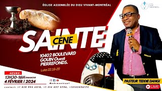 Église ADV Montréal LIVE Dimanche 4 février 2024 La sainte cène [upl. by Zehe]