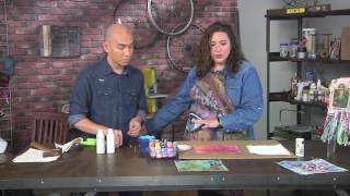 Learn how to make a fabric book on Make It Artsy with Andrew Thornton 2123 [upl. by Irina]