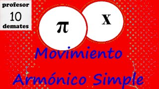 Ecuación de la velocidad movimiento armónico simple explicación [upl. by Airbmak580]