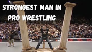 Top 10 STRONGEST and TOUGHEST pro wrestlers [upl. by Fernandina]