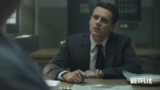 Mindhunter  3 questions à Jonathan Groff et Holt McCallany  Popopop [upl. by Yenruogis70]