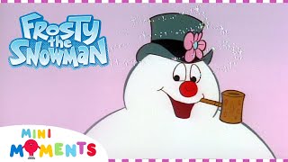 Frosty Comes To Life ☃️  Frosty the Snowman  Movie Moments  Mini Moments [upl. by Dnomsed]