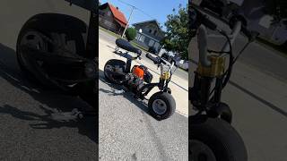 Homemade Mini TRIMMER 50cc Motorcycle  motorcycle trimmer 50cc diy homemade minimotorcycle [upl. by Kennett426]