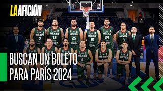 La selección mexicana de basquetbol enfrenta una dura misión para ir a París 2024 [upl. by Natsrik70]