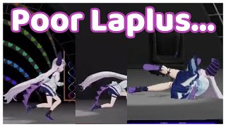 Laplus Face Dive and Fell in Hololive 5th Fes [upl. by Otir99]