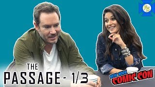 THE PASSAGE  MarkPaul Gosselaar and Emmanuelle Chriqui at NYCC 2018 13 [upl. by Kulseth681]