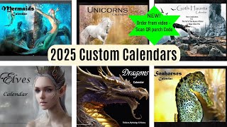 2025 Custom Calendars Shopping Playlist [upl. by Herstein]