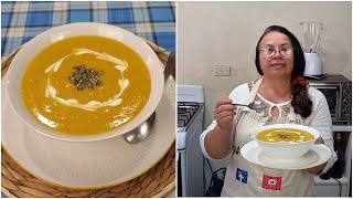 🧅LA MEJOR CREMA DE CALABAZA FÁCIL RÁPIDA Y DELICIOSA🧅 [upl. by Thibaud]