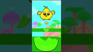 egg hatch bird game for kids shorts egg hatch bird [upl. by Serena]