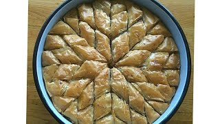 Baklava sa orasima  Recept baklava od gotovih kora [upl. by Adiel]