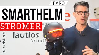 SmartHelm  Unit1 STROMER  ST2  ST3  ST5  ST7 Helm mit Bremslicht amp Blinker [upl. by Pang]