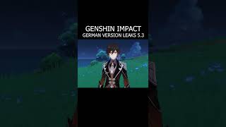 GENSHIN IMPACT GERMAN VERSION LEAKS genshinimpact genshin honkaistarrail honkai parody [upl. by Icnarf]