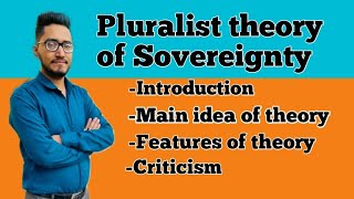 pluralistic theory of sovereignty what is pluralism theories of sovereignty pluralism [upl. by Tsan]