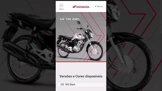 NOVA START 160 2024 PREÇO E ALTERAÇÕES🔥motos honda shorts [upl. by Nitram556]