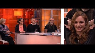 Bioenergija i kiropraktika  Uzivo tretman na voditeljki Katarini  DJS  TV Happy 15012019 [upl. by Tiraj]