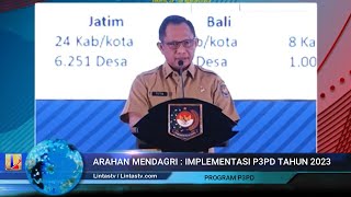 FULL  Arahan Mendagri Implementasi Program P3PD  Kunci Keberhasilan Desa Adalah Figur Kades [upl. by Jacquenetta256]