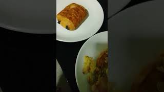 breakfast croissant 🥐🥐 shortviral food bread [upl. by Diba]