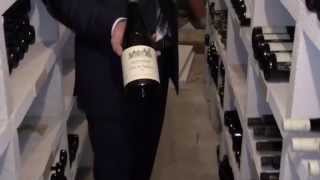 Marc Teuben presents the wine cellar at Michelin star La Source [upl. by Negeam]