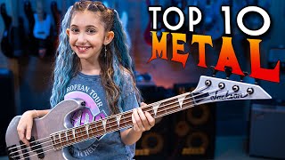 TOP 10 METAL Bass Lines  BILLY SHEEHAN Challenged Me [upl. by Iruj890]