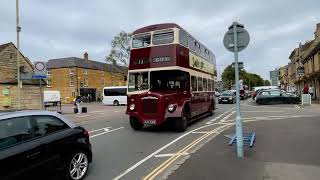 COTSWOLD VINTAGE BUSES IN MORETON IN MARSH 250824 [upl. by Lancelle]