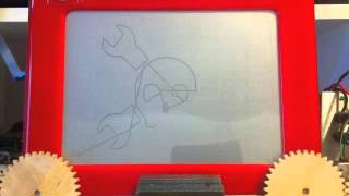 Cnc Etch a Sketchm4v [upl. by Innis]