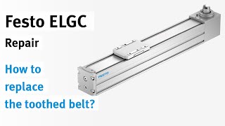 ELGC Replacing the toothed belt [upl. by Sualakcin]